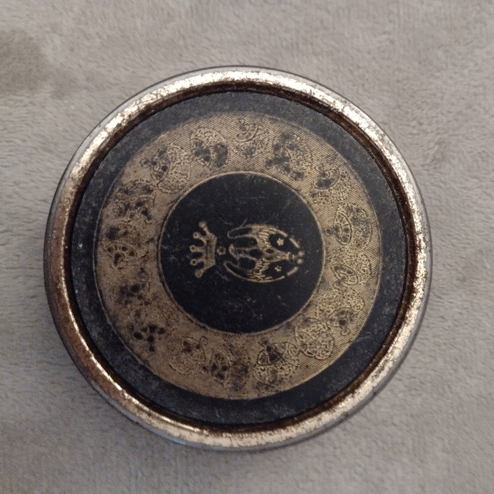 Coty Metallic Vintage Compact